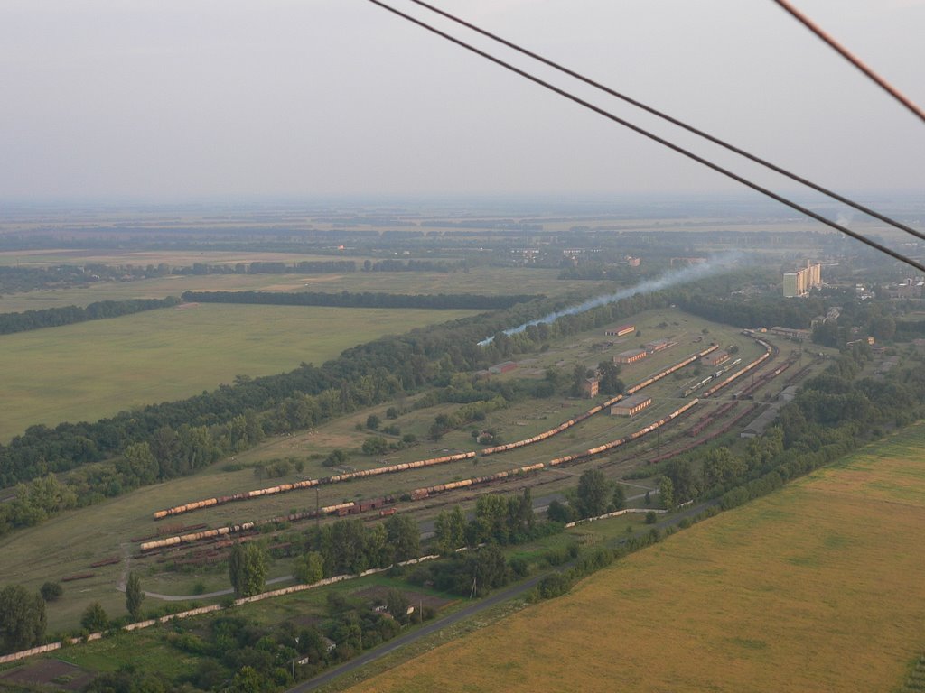 База 32 с дельтоплана