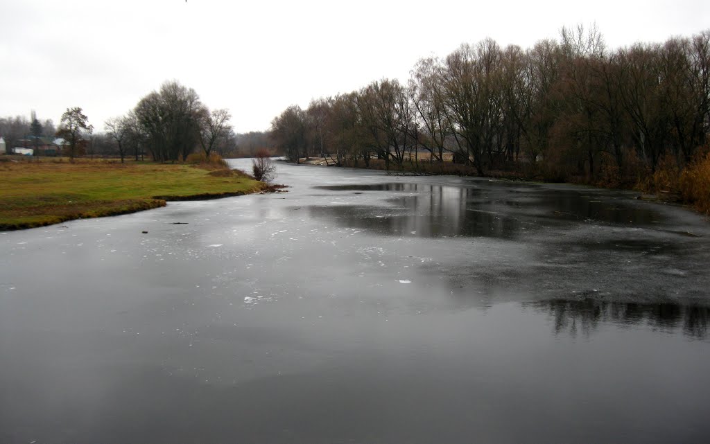 2011. Зіньків. Річка Ташань