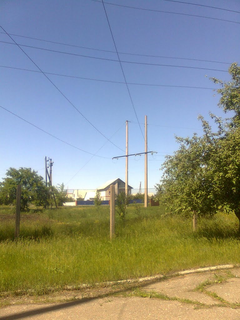 ПС 110/35/10 кВ Карловка. Заход ВЛ 35 кВ.