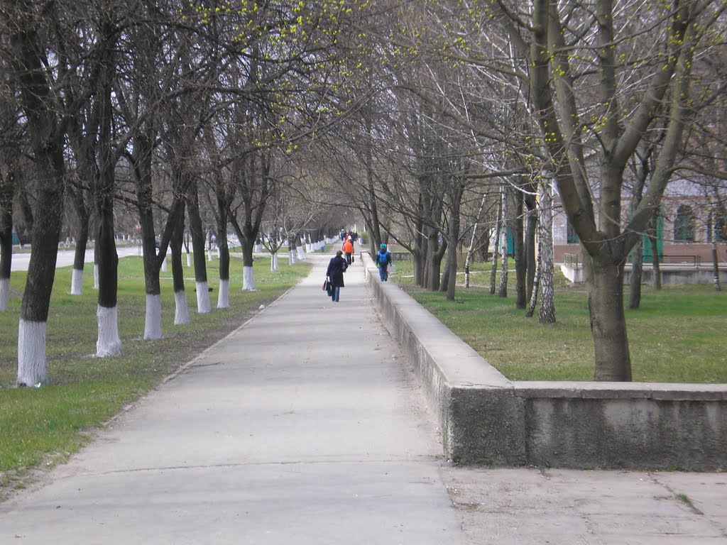Біля парку Б.Хмельницького