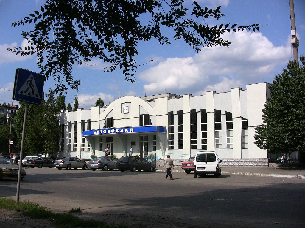 Bus station. Aug 2009
