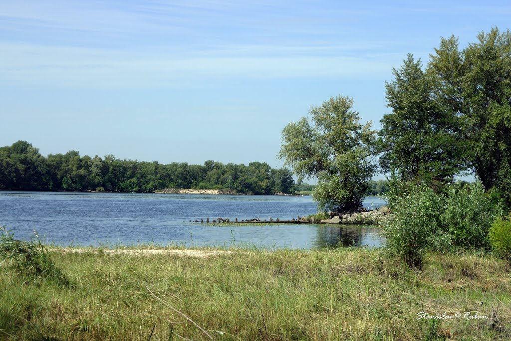 Дніпро у Кременчуку ... *Dnieper in Kremenchuck ...