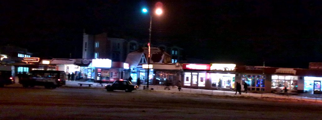 Lubny in the night
