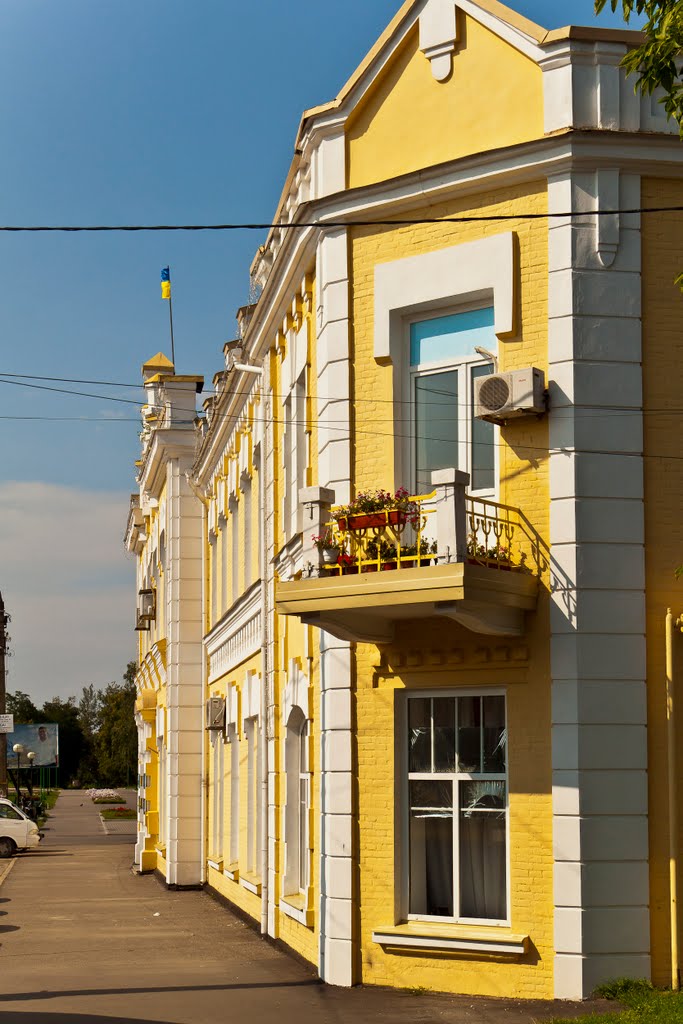 Дом Миргородской городской управы, 1912, (Райгосадминистрация)
