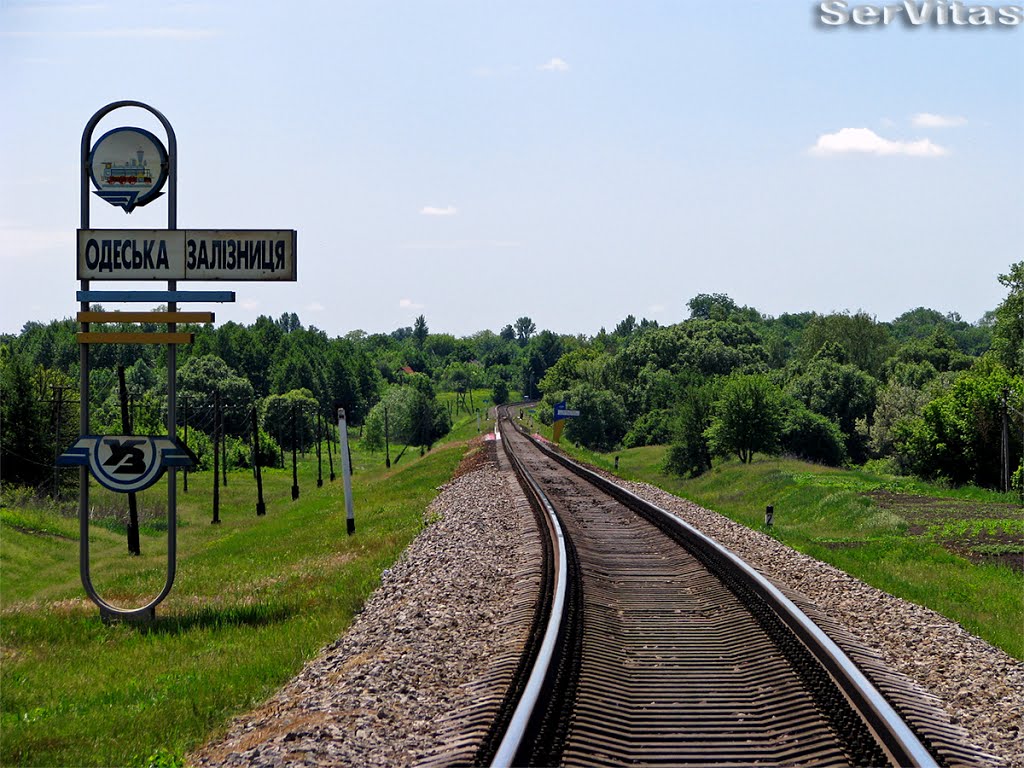 Перегон Гребёнка - Писарщина, граница ОдЖД