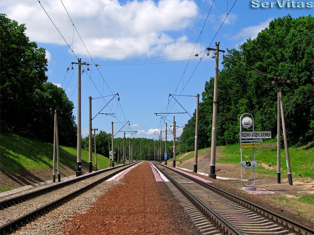 Перегон Гребёнка - Марьяновка, граница ЮЗЖД