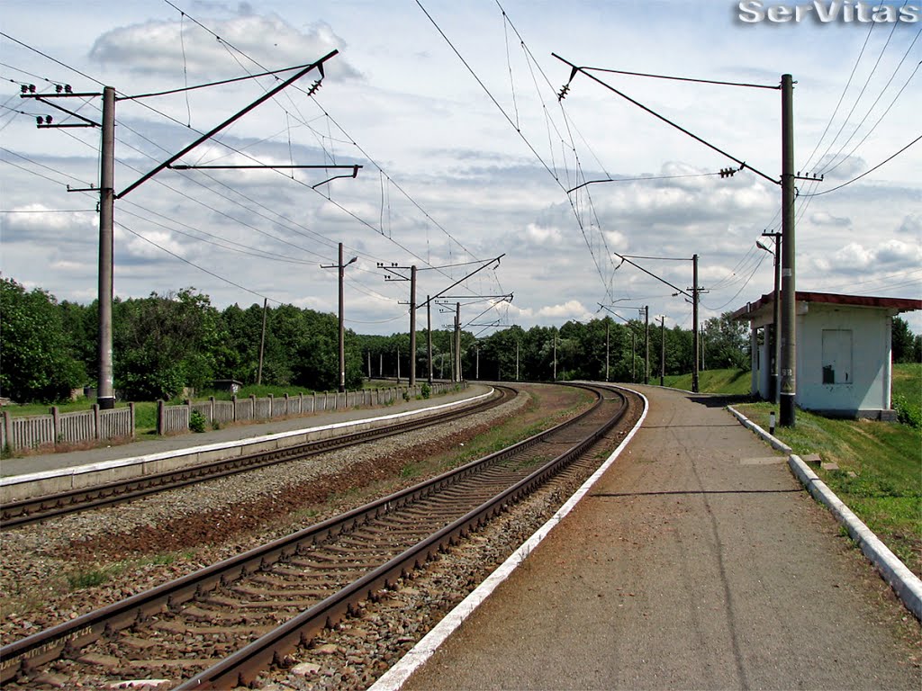 О.п. Слобода-Петровка, перегон Марьяновка - Гребёнка