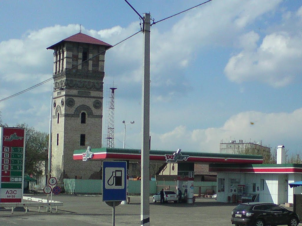 Здесь снимали фильм - Королева бензоколонки.