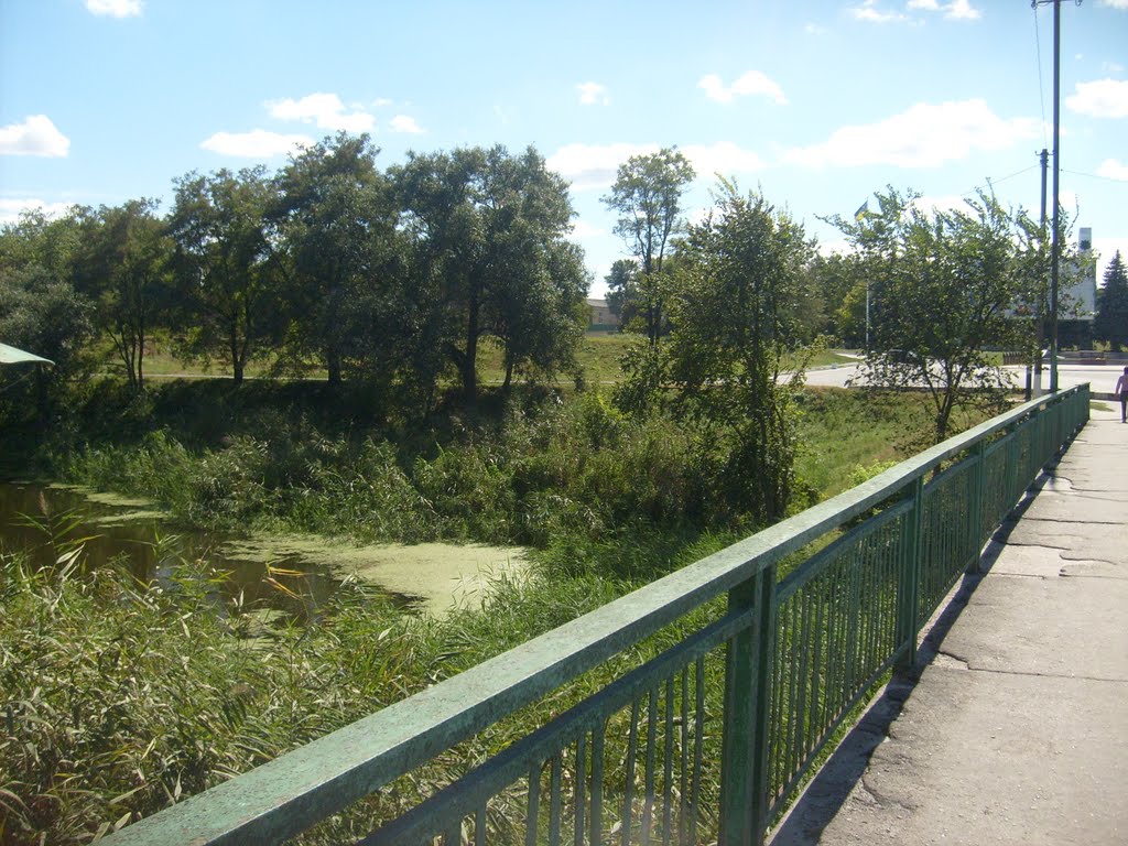 Most přes říčku