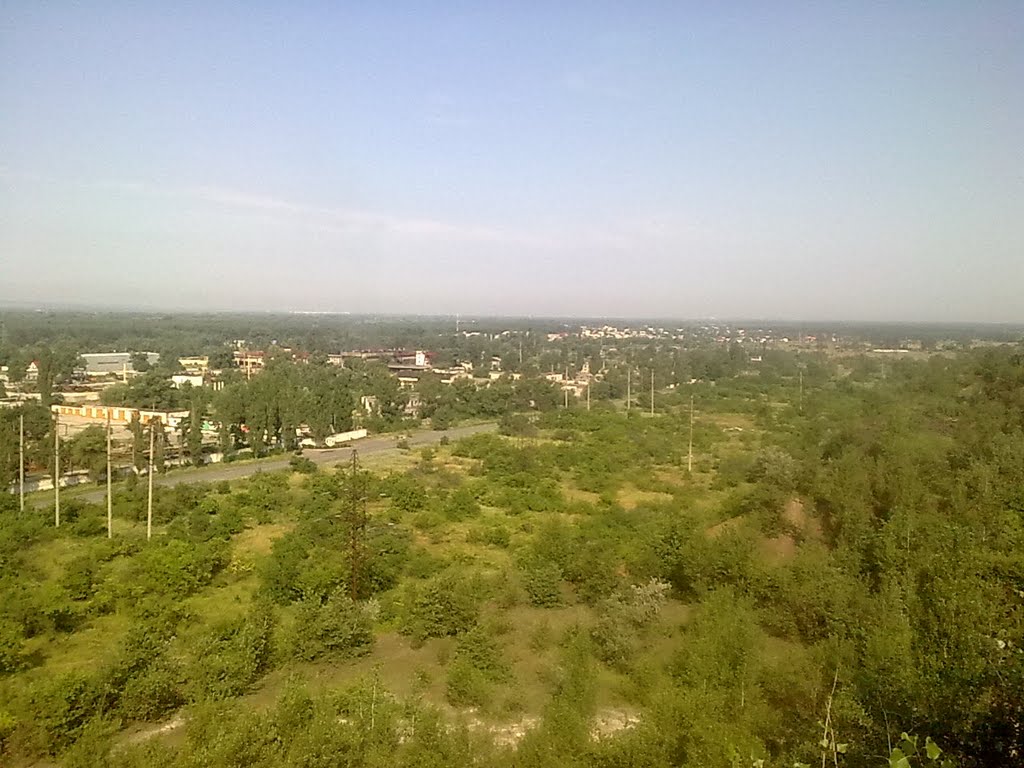 Вид с Западных отвалов