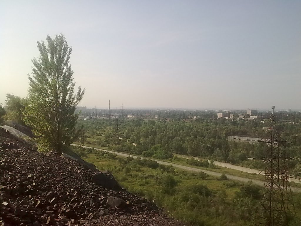 Вид с Западных отвалов