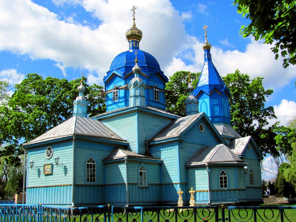 Свято-Успенская ц.1894г пгт Владимирец.