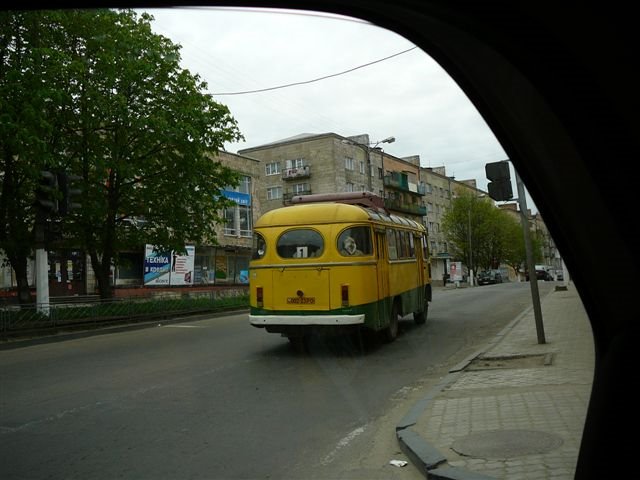 oldschool bus in Dubno