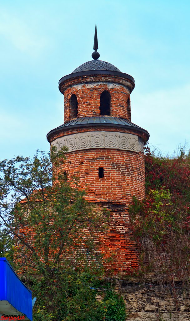 Замок. Южный оборонный бастион. Дозорная башня, XVI-XVIII вв