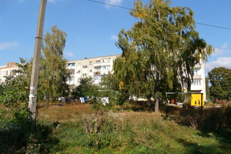 Внутренняя территория городка