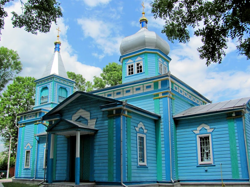 Свято-Николаевская церковь 1872г,в пгт. Дубровица.