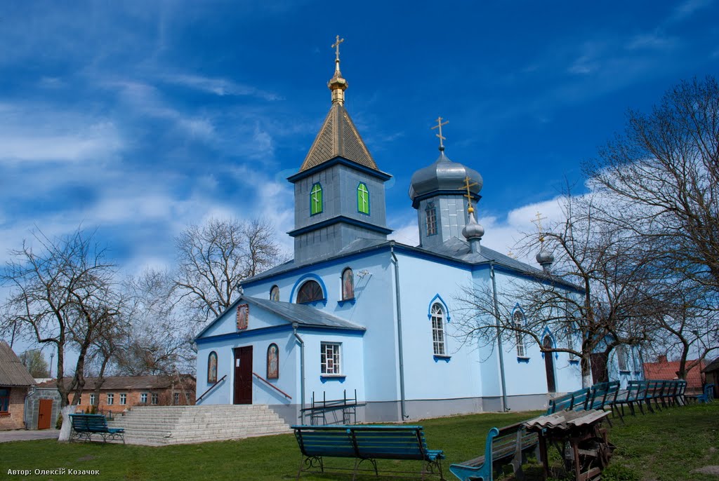 Свято-Михайлівський храм УПЦ Московського патріархату в селі Здовбиця