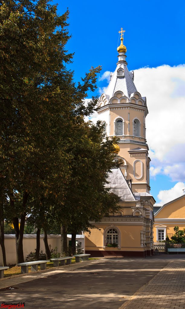 Свято-Троицкий Корецкий женский монастырь. Колокольня, 1905 г.