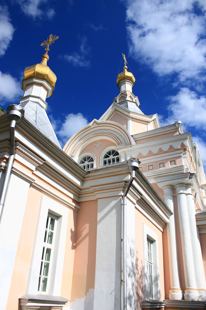 Korets Holy Trinity nunnery. By the John the Precursor "warm" church.