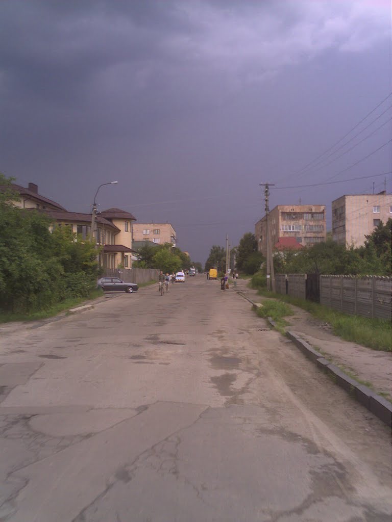 вул. Грушевського (перед грозою:))