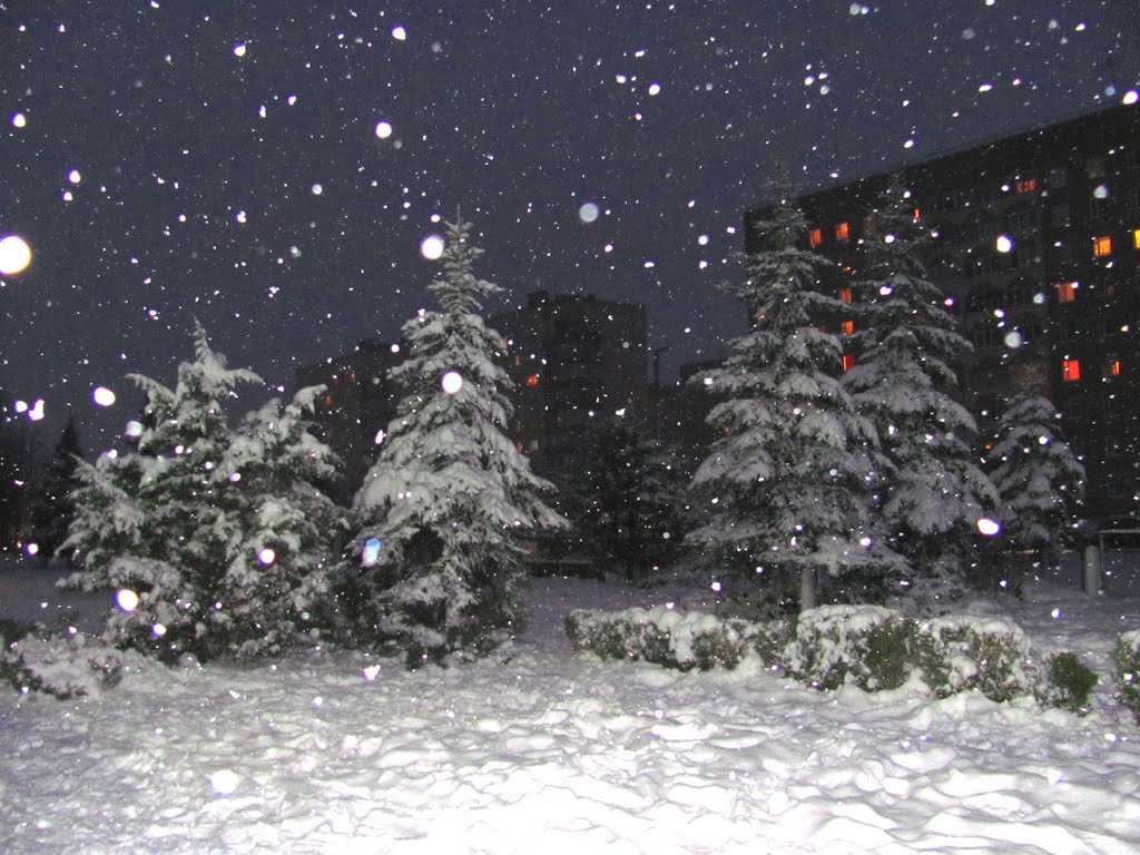 зима в Кузнецовске