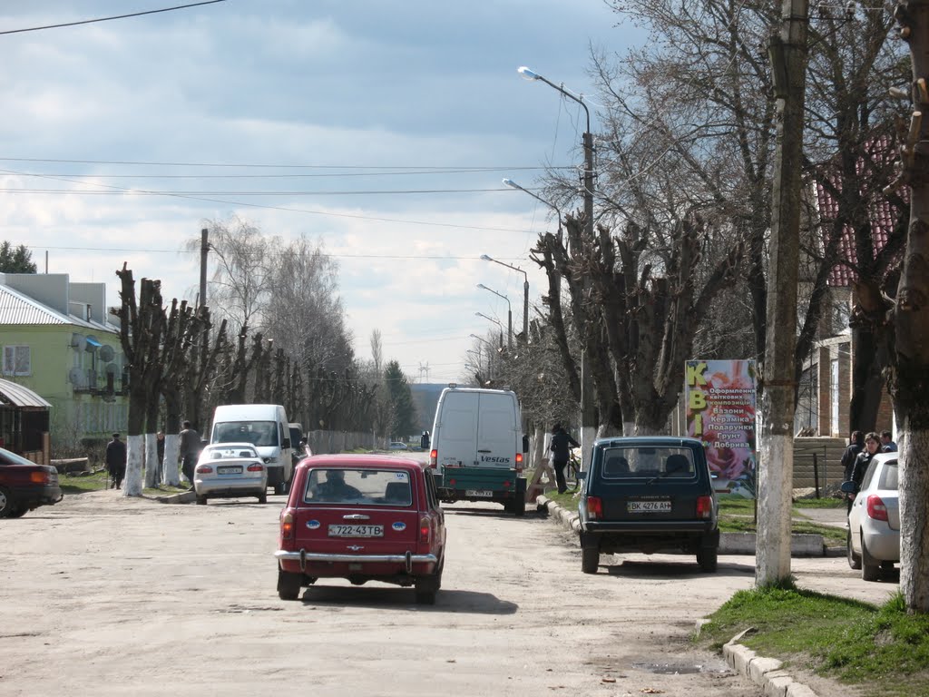 Вдали опора №269 ВЛ 750 кВ РАЭС-ЗУ