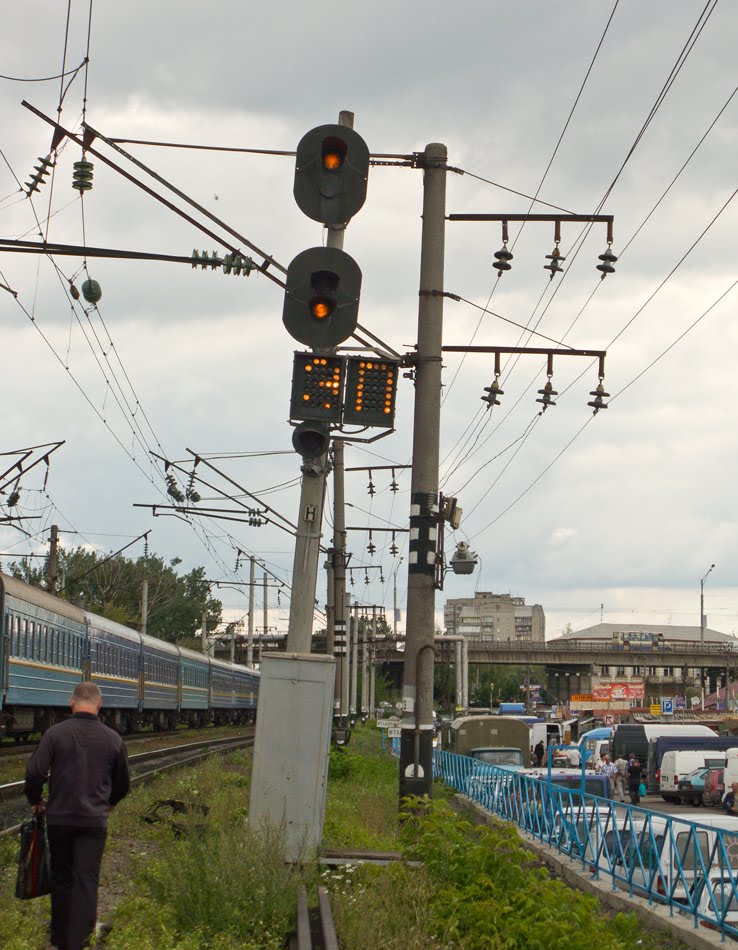 Вхідний світлофор ст. Рівне
