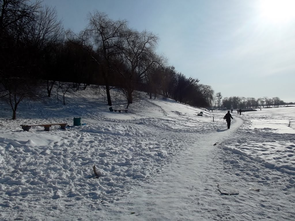winter beach