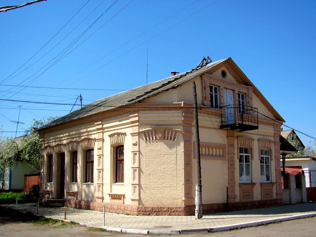 Домик на ул. Кирова.На этой улице в 1942г. было еврейское гетто.