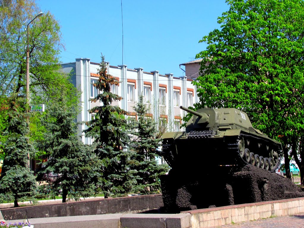 На вечном посту. Центральная аллея.