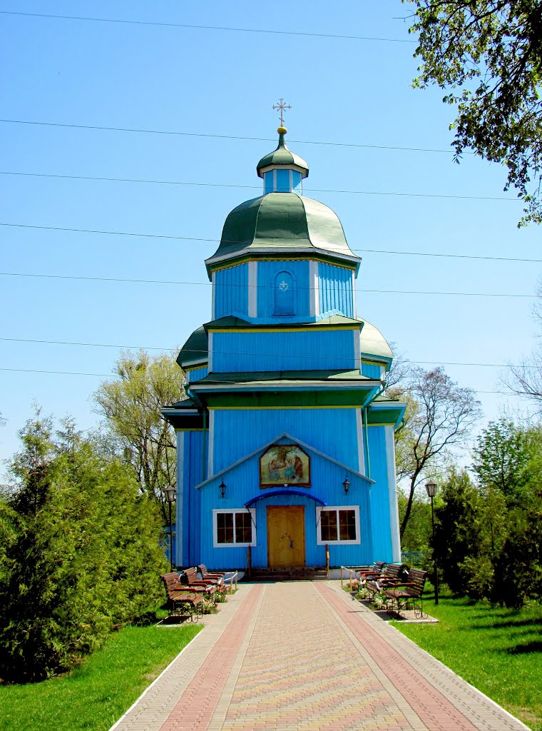 Свято-Троицкая церковь 1725г.,одна из старейших памятников деревянного зодчества Полесья.