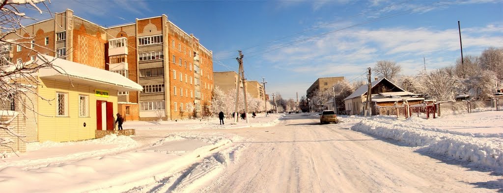Вулиця Макаренка, зима 2011 року - st. Makarenko , Winter 2011