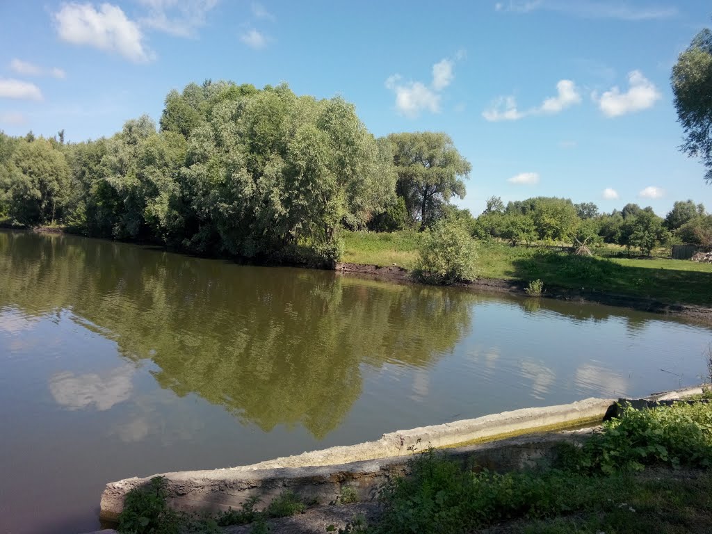 озеро в с.Сергеевка
