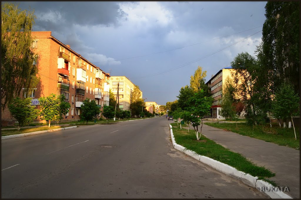ул. Ленина. Перед грозой
