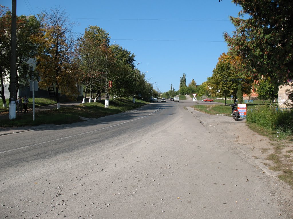 Lipova Dolina, view of the Romenskaya street