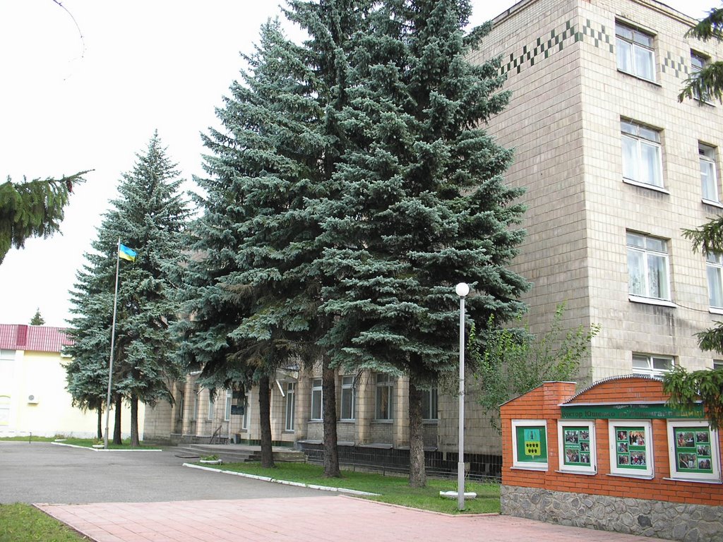 Возле администрации