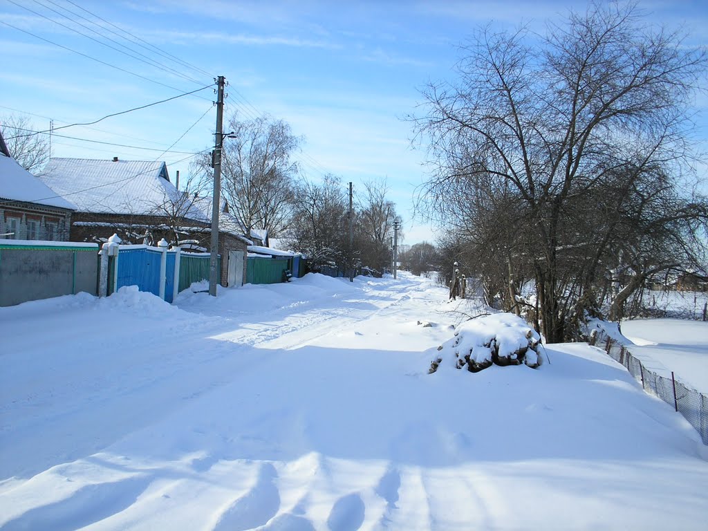 Снежная улица