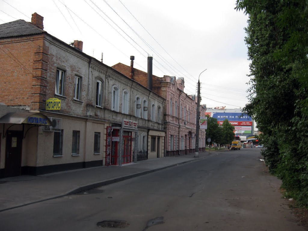 вул. Кузнечна, двоповерхова забудова