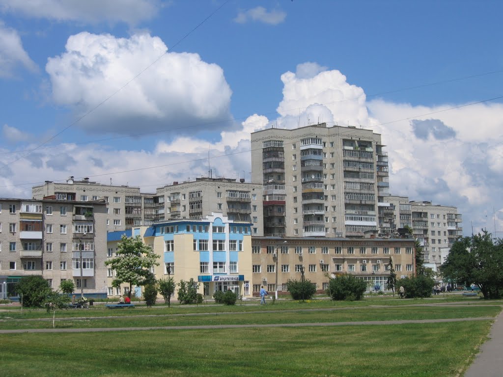 Центр Шостки / The centre of Shostka
