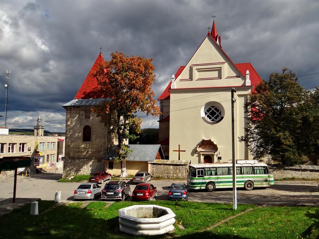 Бережани - Петропавлівський костел, Berezhany - St. Peter and Paul church, 1600-1685