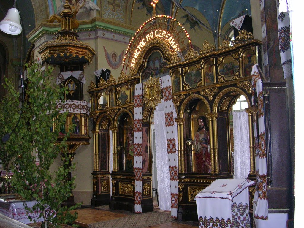 Berezhany (Ternopil Oblast, Ukraine) - Trinity Church / Бережани (Тернопільська обл.) - Інтерєр Троїцького Собору (1768 р.)