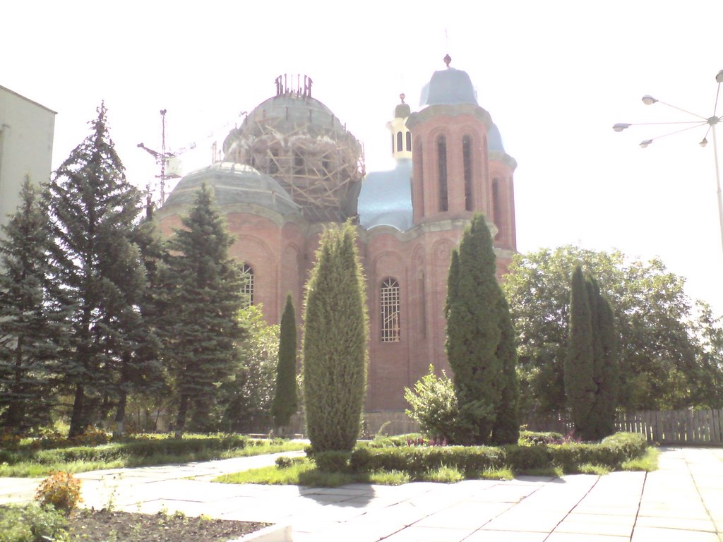 Berezhany , building new church