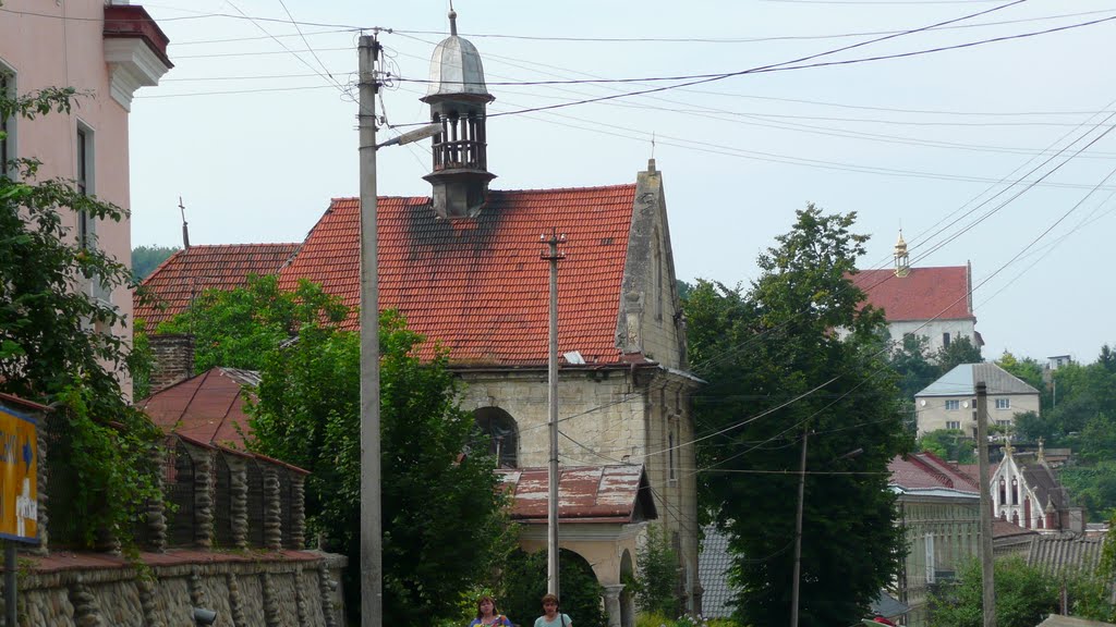 Бережани, бірменська церква і монастир бернардинців # Brzeżany, kościół ormiański i klasztor bernardynów