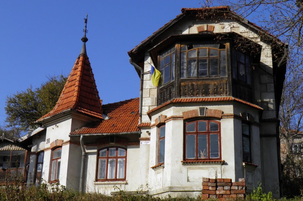 Вілла на вул. Валовій в Бережанах