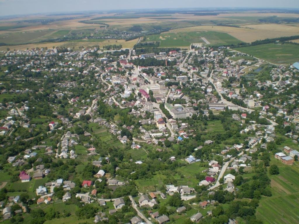 Борщів з літака
