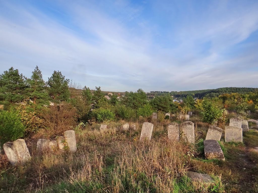 Бучач - кіркут, Buchach - jewish cemetery, еврейское кладбище