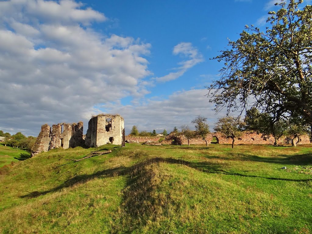Підзамочок - руїни фортеці, Pidzamochok - castle, Podzameczek - zamek