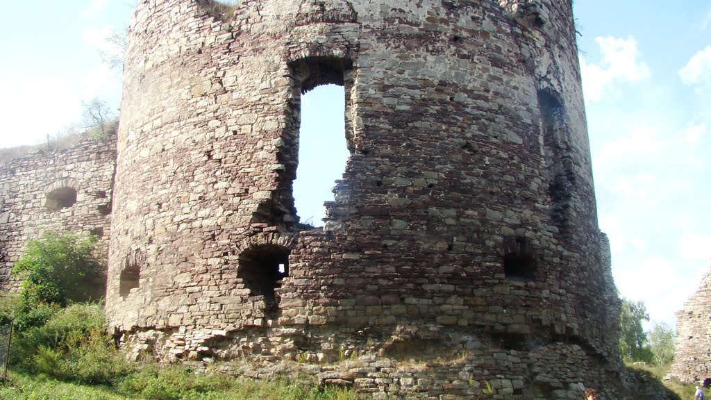 Buczacz - ruiny zamku  ==  ruins of a castle    -    info com 1