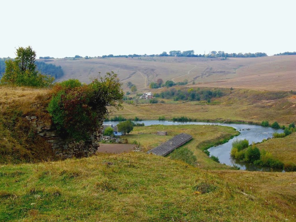 Замок (1600р.) с. Підзамочок. Тернопільська обл. / Castle (1600) village Pidzamochok.