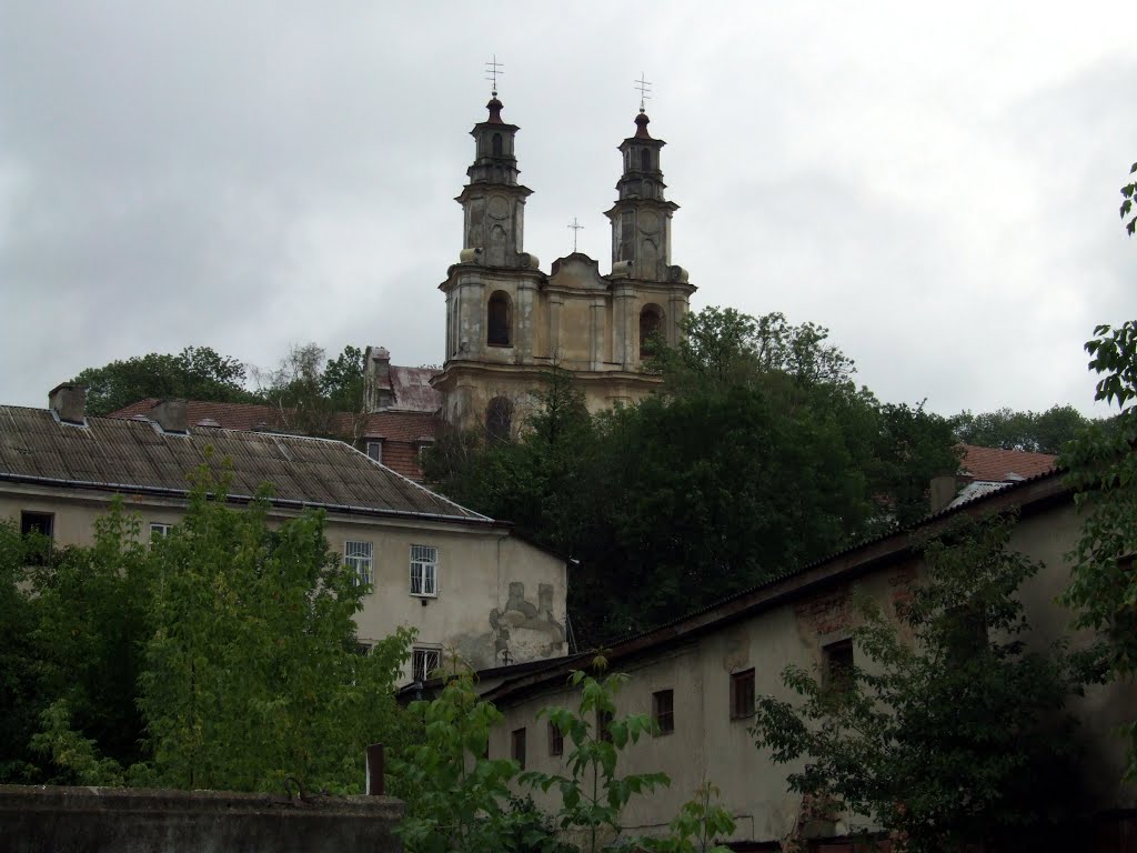 BUCZACZ (Бучач, בוצאץ) Barokowy kościół o.o. Bazylianów